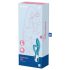Satisfyer Embrace Me - turkoos, aku ja kliitorivarrega vibraator
