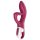 Satisfyer Embrace Me - aku ja kliitorivarsiga vibraator (punane)