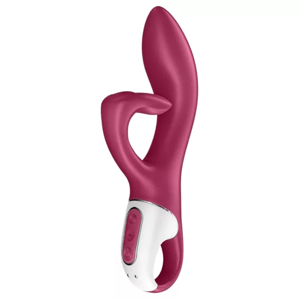 Satisfyer Embrace Me - aku vibraator kliitorile ja G-punktile - punane