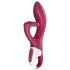 Satisfyer Embrace Me - aku vibraator kliitorile ja G-punktile - punane