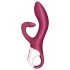 Satisfyer Embrace Me - aku ja kliitorivarsiga vibraator (punane)