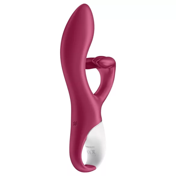 Satisfyer Embrace Me - aku vibraator kliitorile ja G-punktile - punane