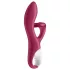 Satisfyer Embrace Me - aku vibraator kliitorile ja G-punktile - punane