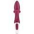 Satisfyer Embrace Me - aku vibraator kliitorile ja G-punktile - punane