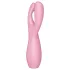Satisfyer Threesome 3 - kliitorivibraator - akulaetav - roosa