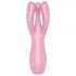 Satisfyer Threesome 3 - kliitorivibraator - akulaetav - roosa