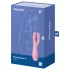 Satisfyer Threesome 3 - kliitorivibraator - akulaetav - roosa