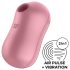 Satisfyer Cotton Candy - õhulaine kliitorivibraator (korall)
