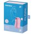 Satisfyer Cotton Candy - akuga õhulaine kliitorivibraator (lilla)