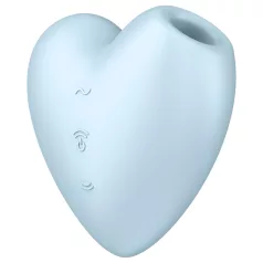   Satisfyer Cutie Heart - aku kliitoristimulaator õhulainetega - sinine