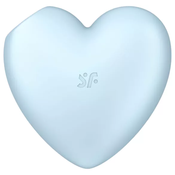 Satisfyer Cutie Heart - aku kliitoristimulaator õhulainetega - sinine
