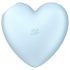Satisfyer Cutie Heart - akuga õhuvooluga kliitorivibraator (sinine)