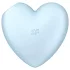 Satisfyer Cutie Heart - aku kliitoristimulaator õhulainetega - sinine