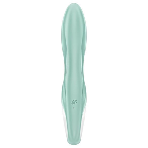 Satisfyer Air Pump Bunny 5 - imemisfunktsiooniga vibraator - münt roheline