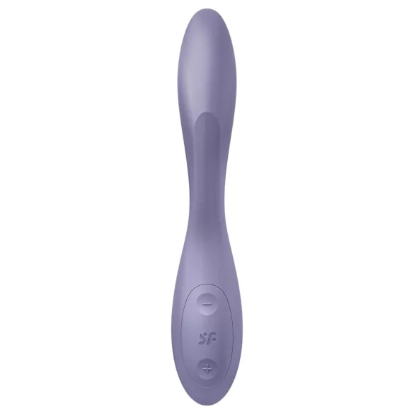 Satisfyer - G-punkti vibraator - painduv, akuga, veekindel - lilla
