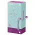 Satisfyer - G-punkti vibraator - painduv, akuga, veekindel - lilla