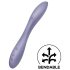 Satisfyer G-spot Flex 2 - akuga veekindel G-punkti vibraator (lilla)