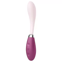   Satisfyer G-Spot Flex 3 - akuga G-punkti vibraator - roosa-punane