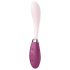 Satisfyer G-Spot Flex 3 - akuga G-punkti vibraator (roosa-punane)