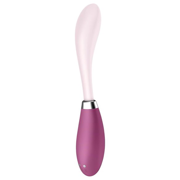 Satisfyer G-Spot Flex 3 - akuga G-punkti vibraator - roosa-punane