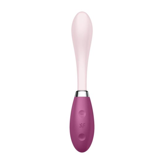 Satisfyer G-Spot Flex 3 - Rechargeable G-spot Vibrator (pink and burgundy)