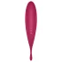 Satisfyer Twirling Pro - rakendusega juhitav kliitorivibraator (punane)
