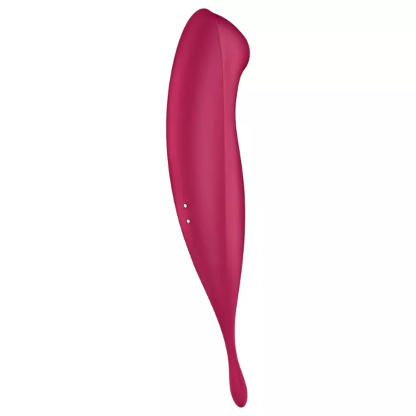 Satisfyer Twirling Pro - rakendusega juhitav kliitorivibraator (punane)