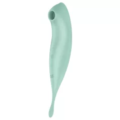   Satisfyer Twirling Pro - 2in1 nutikas kliitorivibraator - menta