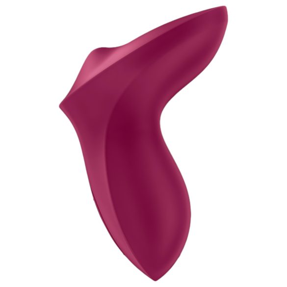 Satisfyer Exciterrr - kliitori vibraator, pöörlevate kuulidega - punane