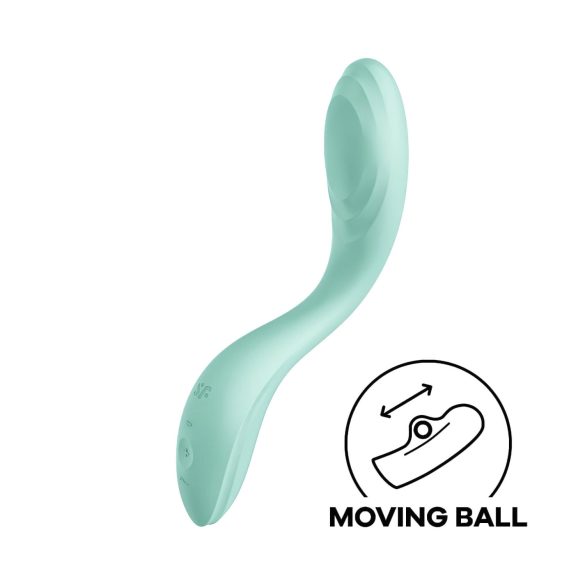 Satisfyer Rrrolling - G-punkti vibraator liikuva kuuliga - menta