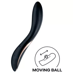   Satisfyer Rrrolling - G-punkti vibraator liikuva kuuliga - must