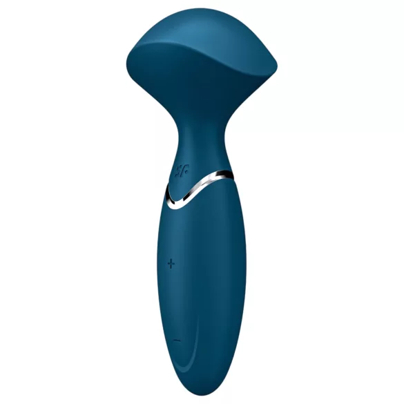 Satisfyer Mini Wand-er - veekindel masseeriv vibraator (sinine)