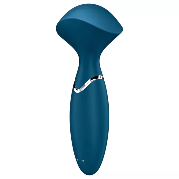 Satisfyer Mini Wand-er - veekindel masseeriv vibraator (sinine)