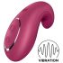 Satisfyer Dipping Delight - laetav kliitorivibraator (punane)