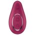 Satisfyer Dipping Delight - laetav kliitorivibraator (punane)