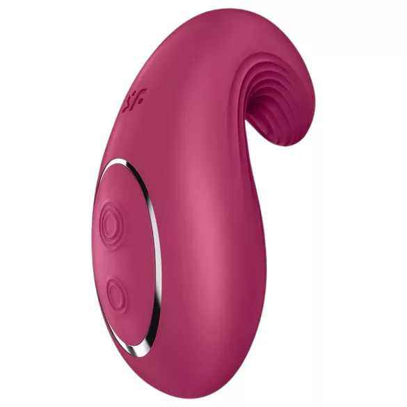 Satisfyer Dipping Delight - kliitorivibraator akuga - punane