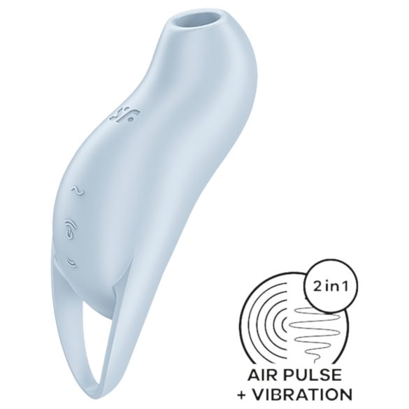 Satisfyer Pocket Pro 1 - õhulainete kliitoristimulaator (sinine)