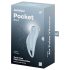 Satisfyer Pocket Pro 1 - õhulainete kliitoristimulaator (sinine)