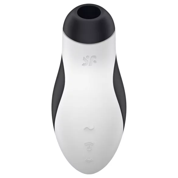 Satisfyer Orca - veekindel õhuimpulssiga kliitori stimulaator (must-valge)