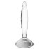 Satisfyer Sädelev Kristall - sooneline klaasdildo (läbipaistev)