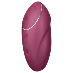   Satisfyer Tap & Climax 1 - 2-in-1 vibraator ja kliitoristimulaator - punane
