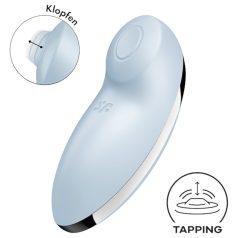   Satisfyer Tap & Climax 2 - 2in1 kliimõnu stimulaator ja vibraator - sinine