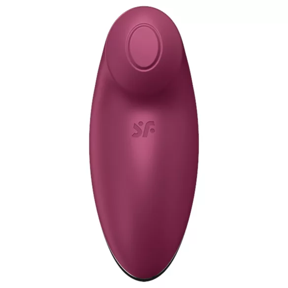 Satisfyer Tap & Climax 2 - 2in1 kliitori stimulaator ja vibraator - punane