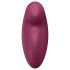 Satisfyer Tap & Climax 2 - 2in1 kliitorieelisti ja vibraator, punane