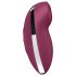 Satisfyer Tap & Climax 2 - 2in1 kliitorieelisti ja vibraator, punane