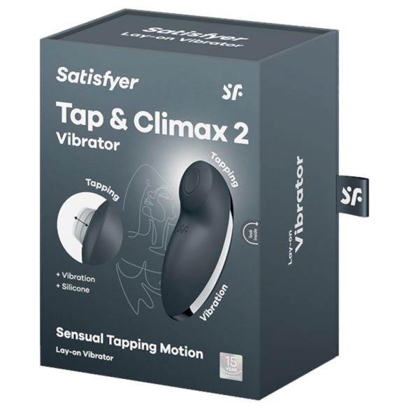 Satisfyer Tap & Climax 2 - 2in1 kliitorivibraator - hall
