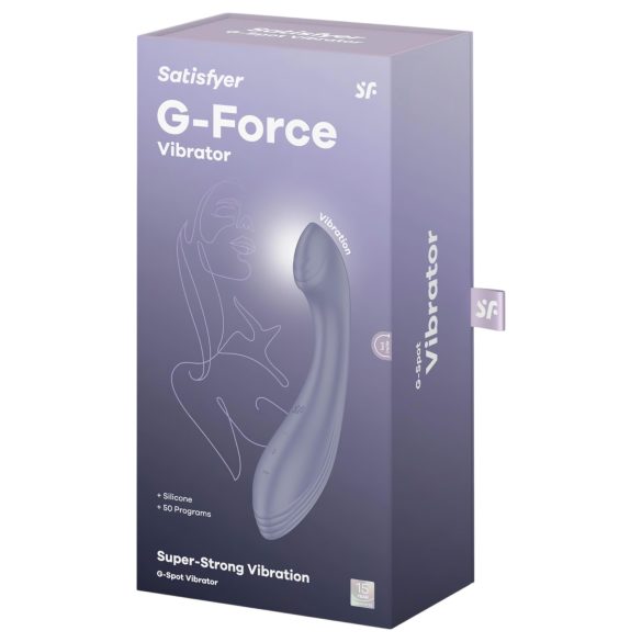 Satisfyer G-Force - G-punkti vibraator - akuga, veekindel, lilla