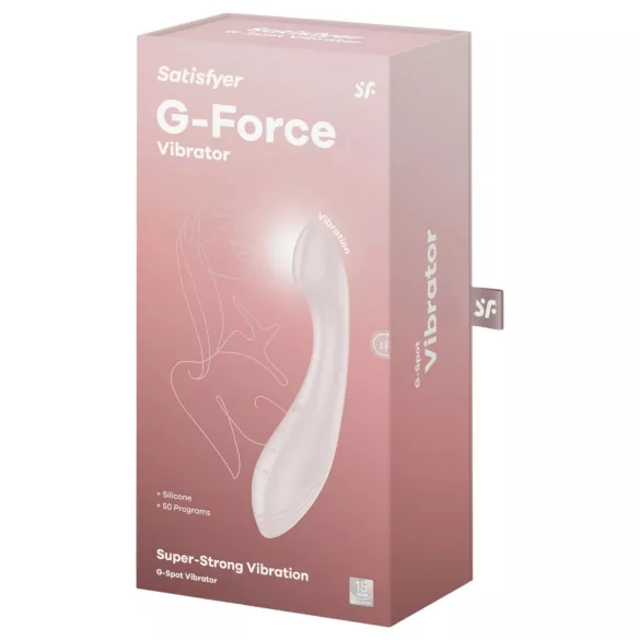 Satisfyer G-Force - G-punkti vibraator - akutoitega, veekindel, beež