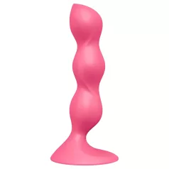 Satisfyer Triple Ball-R - anaalkuulivibraator - roosa