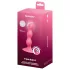 Satisfyer Triple Ball-R - anaalkuulivibraator - roosa